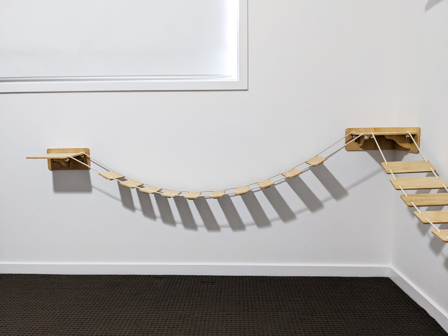 Cat Corner Bridge with steps